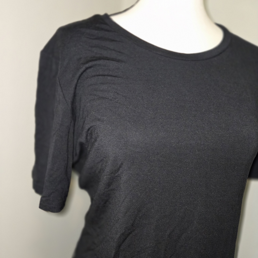 MeUndies Black Short Sleeve Women's Tee - Picture 3 of 5